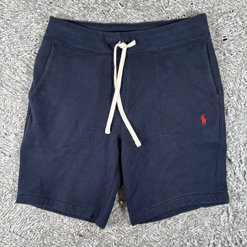 Polo Ralph Lauren Sweat Short Bundle of Two Men's Size Small Navy Blue Athletic - Picture 9 of 15